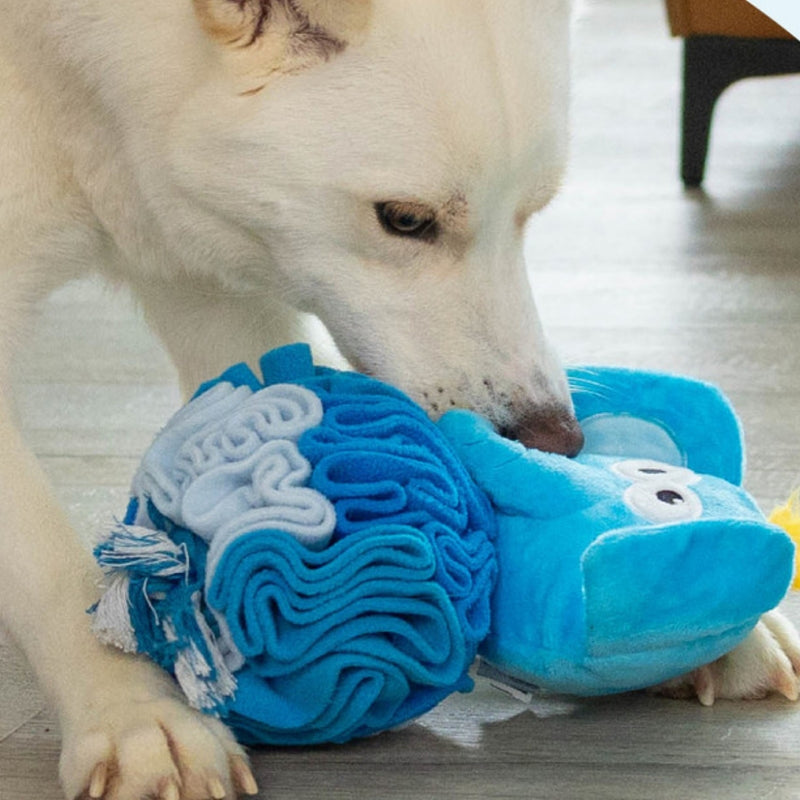 Stuff N' Snuffle Elefante– Pelucia de Fuçar para Cachorro