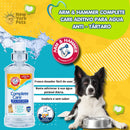 Aditivo de Água Arm & Hammer 473ml: Dentes limpos e hálito fresco sem esforço - New York Pets