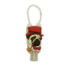 Álcool Gel 70% Com Capinha Modelo Pug Transparente - New York Pets