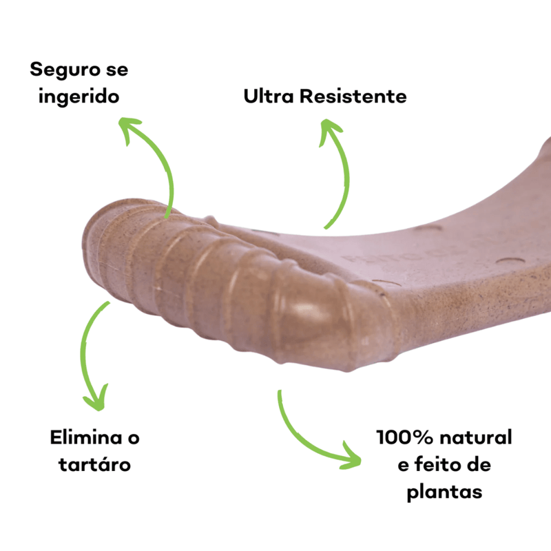 Biobone Ossão Bagaço de Laranja– Mordedor Sustentável para Cães com Mordida Moderada - New York Pets