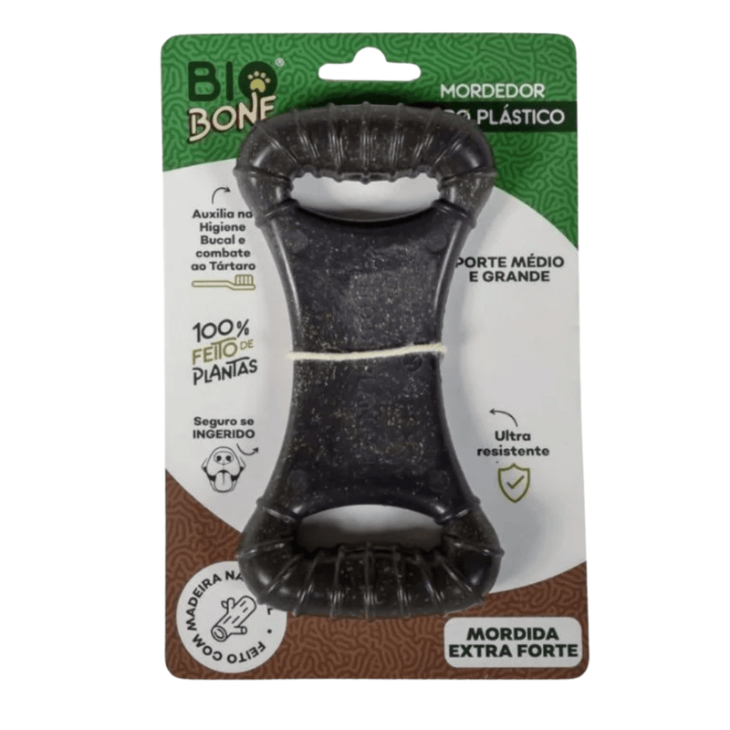 Biobone Ossão Madeira – Mordedor de Fibra de Madeira para Cães com Mordida Intensa 🦴 - New York Pets