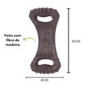 Biobone Ossão Madeira – Mordedor de Fibra de Madeira para Cães com Mordida Intensa 🦴 - New York Pets