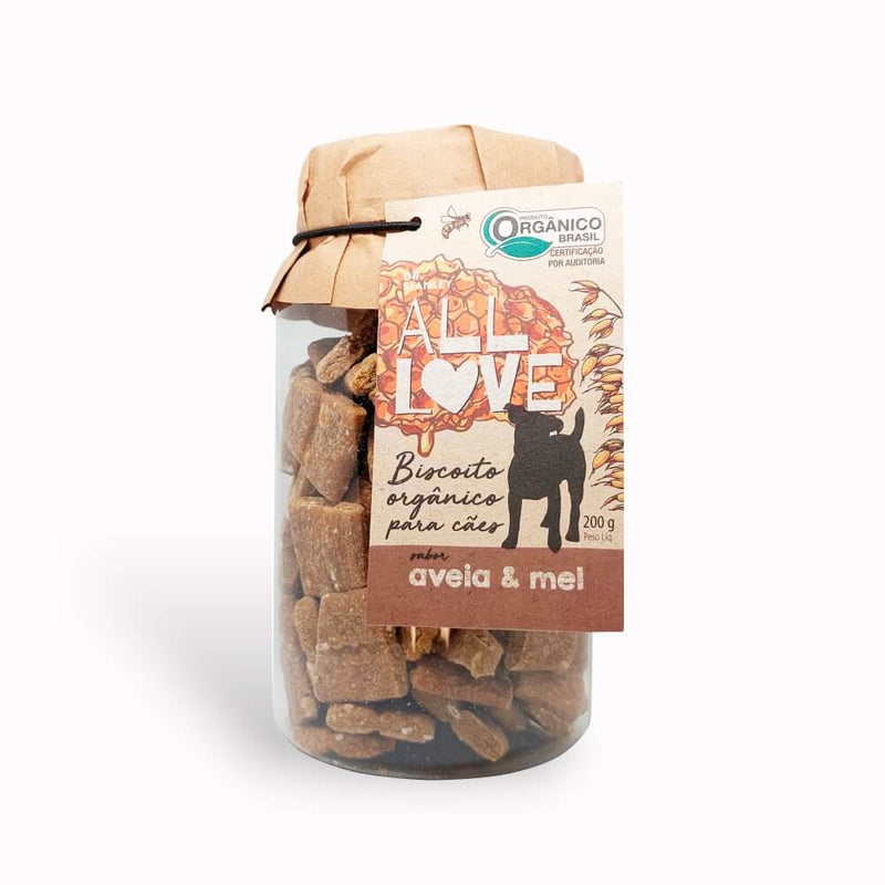 Biscoito Organico para Cachorro - Avia e Mel - All Love - New York Pets