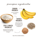 Biscoito Organico para Cachorro - Banana & Tapioca - All Love - New York Pets