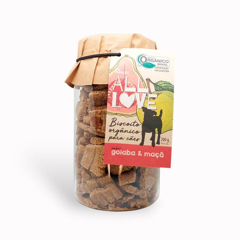 Biscoito Organico para Cachorro - Maça e Canela - All Love - New York Pets