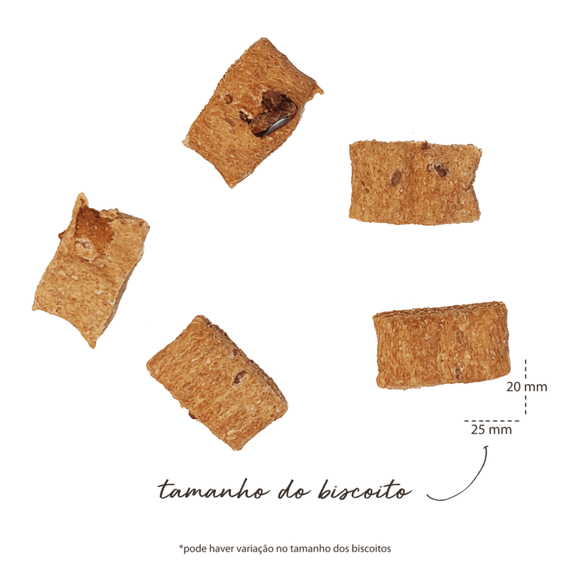 Biscoito Organico para Cachorro - Maça e Canela - All Love - New York Pets