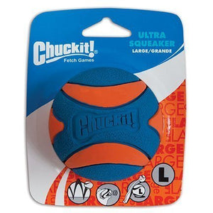 Bola Chuckit Ultra Squeaker Com Apito - 1 Unidade