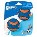 Bola Chuckit Ultra Squeaker Com Apito - 2 Unidades - Medio - New York Pets