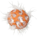 Bola JW Cataction Feather Ball com Plumas para Gatos - New York Pets