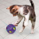 Bola para gato Kong BAT - A - BOUT Flicker Disco com Catnip - New York Pets