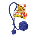 Bola Recheavel Hercules com Corda aroma Carne para cachorro - New York Pets