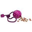 Bola Recheavel Hercules com Corda aroma Carne para cachorro - New York Pets