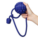 Bola Recheavel Hercules com Corda aroma Carne para cachorro - New York Pets