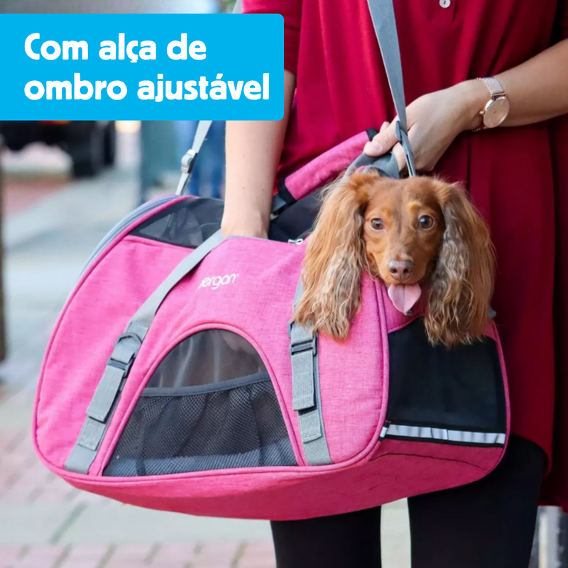 Bolsa De Transporte Bergan Comfort Carries para Cachorros e Gatos