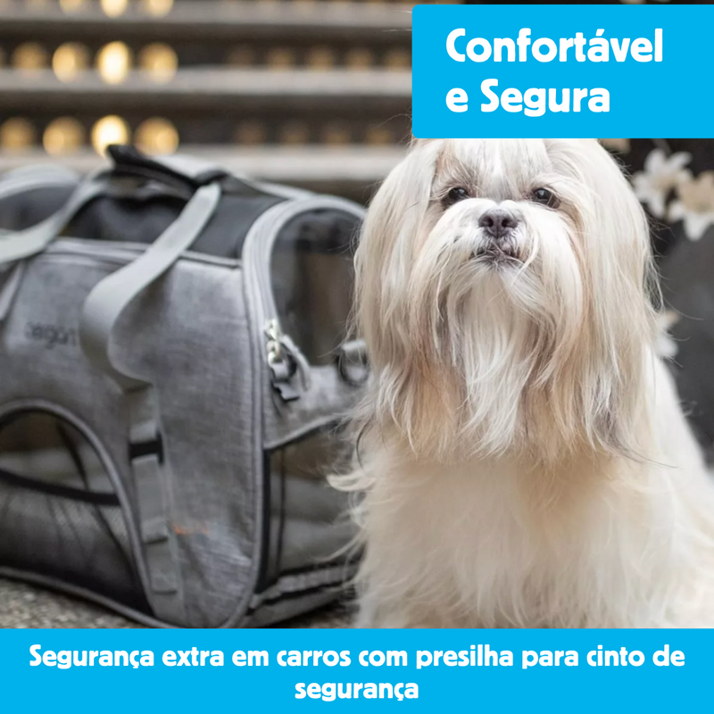 Bolsa De Transporte Bergan Comfort Carries para Cachorros e Gatos