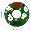 Brinquedo Kong AirDog Donut Squeaker Medio Holiday - New York Pets