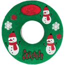 Brinquedo Kong AirDog Donut Squeaker Medio Holiday - New York Pets