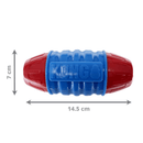 Brinquedo Kong Corestrength Rattlez Football - New York Pets
