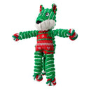 Brinquedo KONG Holiday Floppy Knots Fox Sm/Md - Raposa de Pelúcia com Corda - New York Pets