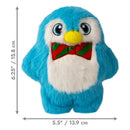 Brinquedo KONG Holiday Snuzzles Penguin Small - Pelúcia Pinguim para Cães Pequenos - New York Pets