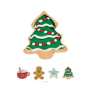 Brinquedo Kong Scattles com Catnip para Gato - tema Natal - New York Pets