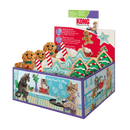 Brinquedo Kong Scattles com Catnip para Gato - tema Natal - New York Pets