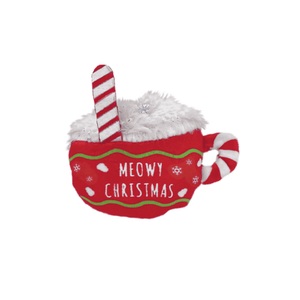 Brinquedo Kong Scattles com Catnip para Gato- tema Natal