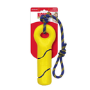 Brinquedo Kong Squeezz Tennis Buoy bastão com corda e apito - New York Pets