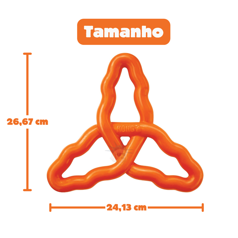 Brinquedo para Cachorro Kong Flyangle - New York Pets