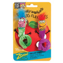 Brinquedo para Gato Minhocas Fatcat Springy Worms com Catnip - New York Pets