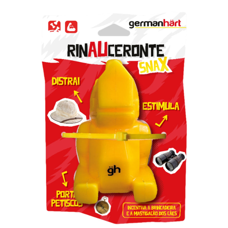 Brinquedo Recheável Rinauceronte Snax Germanhart para cachorro - New York Pets