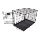 Caixa De Arame Cercado Gaiola Para Cães E Gatos - PRO VALU CRATE 30" ATÉ 23KG - New York Pets
