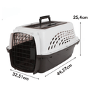 Caixa de Transporte 2 Door Kennel 19" Petmate - até 4,5Kg - New York Pets