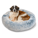 Cama Donut Shag Denim Para Cães E Gatos - Best Friends - New York Pets