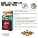 CARNILOVE Fresh Carp & Trout para Gatos Castrados: A dieta "raiz" para quem vive no sofá - New York Pets