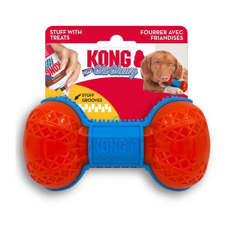 Osso Kong ChiChewy Zippz Medio para cachorro