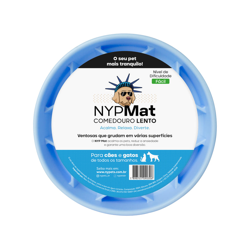 Comedouro Lento Colmeia com Ventosa New York Pets