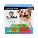 Comedouro Lento e Tapete de Lamber 4 em 1 NYPets - New York Pets
