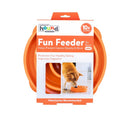 Comedouro Lento Fun Feeder Outward Hound Laranja - New York Pets
