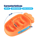 Comedouro lento modelo cenoura NYP para cães - New York Pets