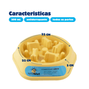 Comedouro Lento modelo Osso NYP para cães - New York Pets