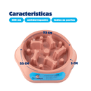 Comedouro Lento modelo Osso NYP para cães - New York Pets