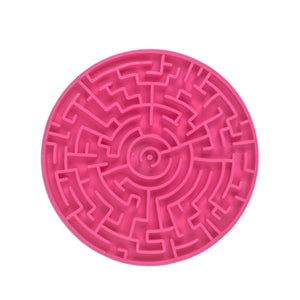 Comedouro lento tapete de lamber labirinto Pet Games
