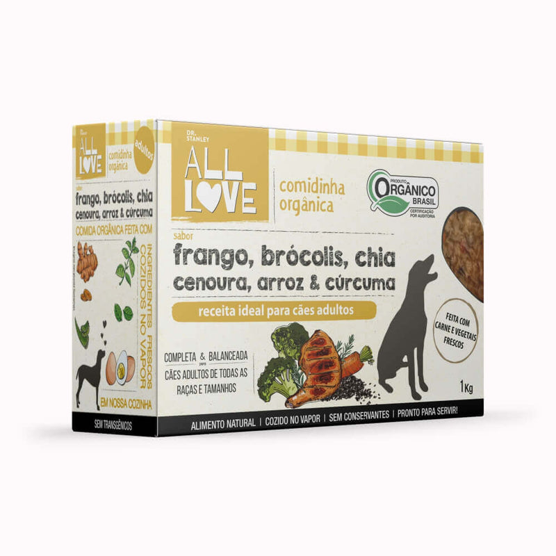Comidinha Orgânica All Love para Cães Adultos | Alimento Natural - New York Pets
