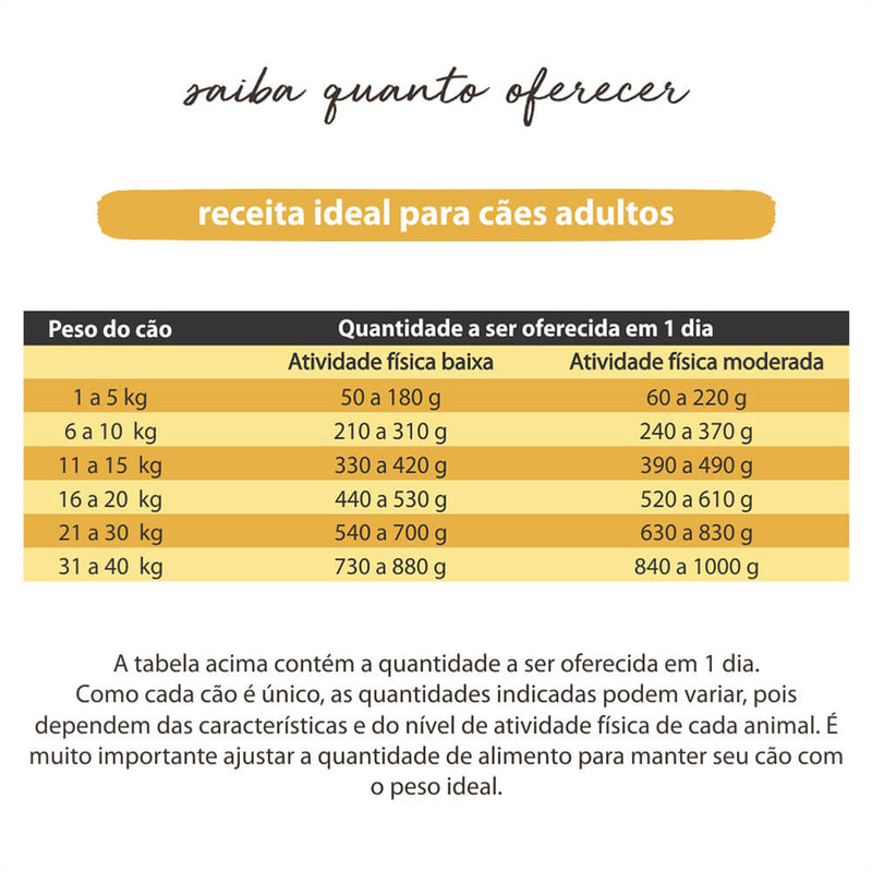 Comidinha Orgânica All Love para Cães Adultos | Alimento Natural - New York Pets
