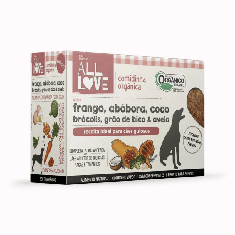 Comidinha Orgânica All Love para Cães Gulosos | Alimento Natural - New York Pets