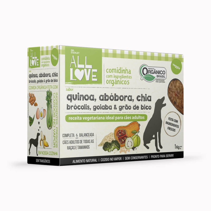 Comidinha Orgânica All Love Veggie para Cães | Alimento Natural - New York Pets