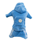 Conjunto Esporte Plush Azul 4 Patas - New York Pets