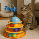 Electronic Flutter Dome Toy e CatStages Tracks - New York Pets