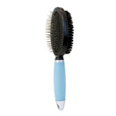 Escova Dupla GermanHart Beauty Saloon Cabo em Gel Azul sem bolinha - New York Pets